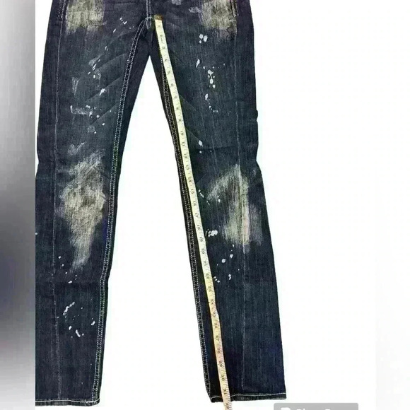 Express Zelda skinny, paint splattered jeans - Picture 3 of 6